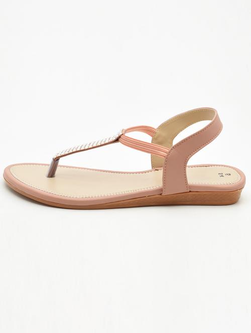 women t-strap flat sandal - 21718201 -  Standard Image - 0
