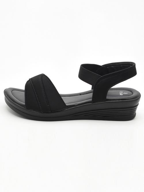 women solid back strap sandals - 21718213 - Standard Image - 0