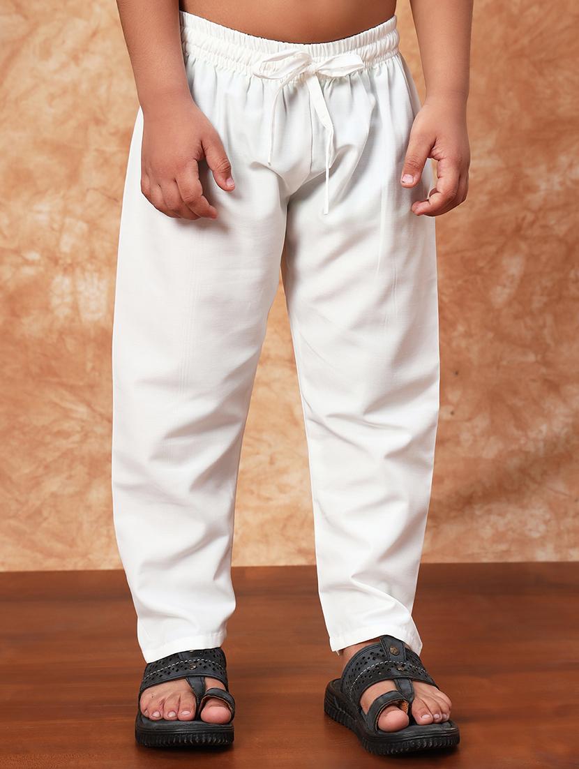 boys mandarin neck printed kurta pyjama set - 21719827 - Standard Image - 4
