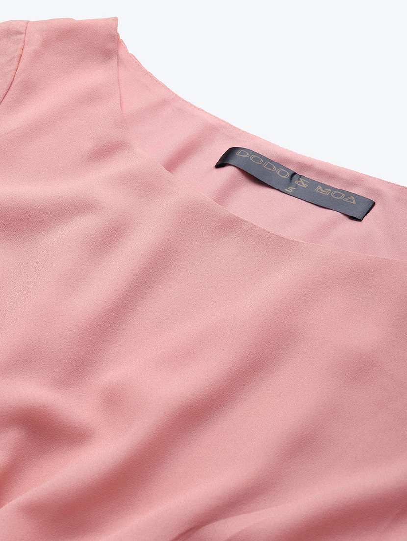 women solid long sleeves  a-line dress - 21719832 -  Standard Image - 4