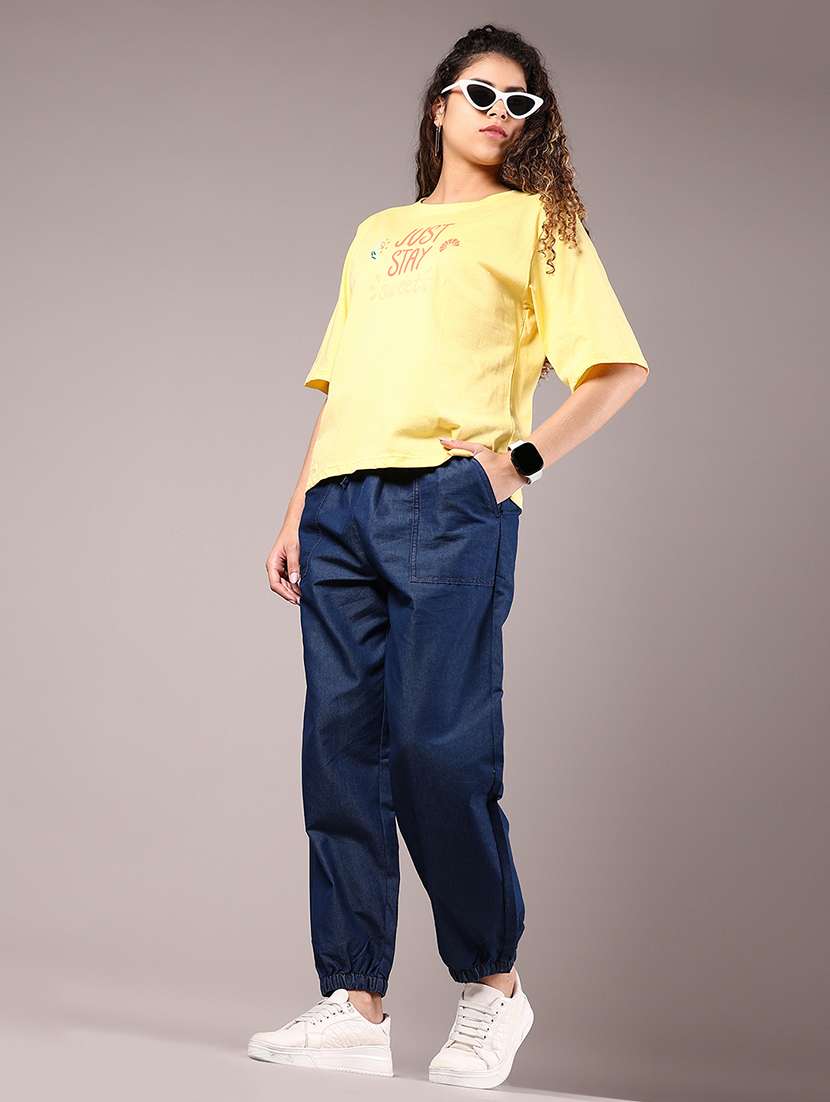 women printed short sleeve loose fit t-shirt - 21720496 - Standard Image - 4