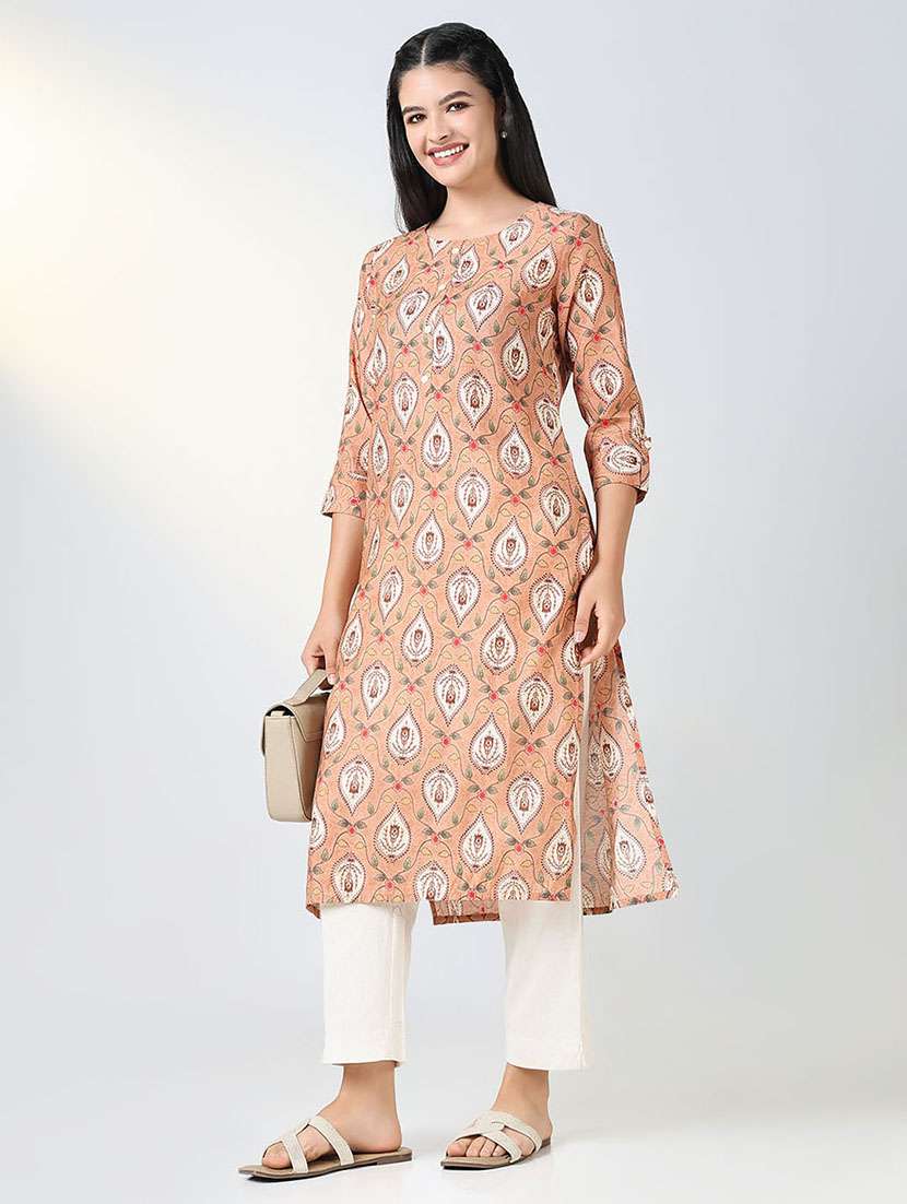 women solid tapered pant - 21720810 -  Standard Image - 4