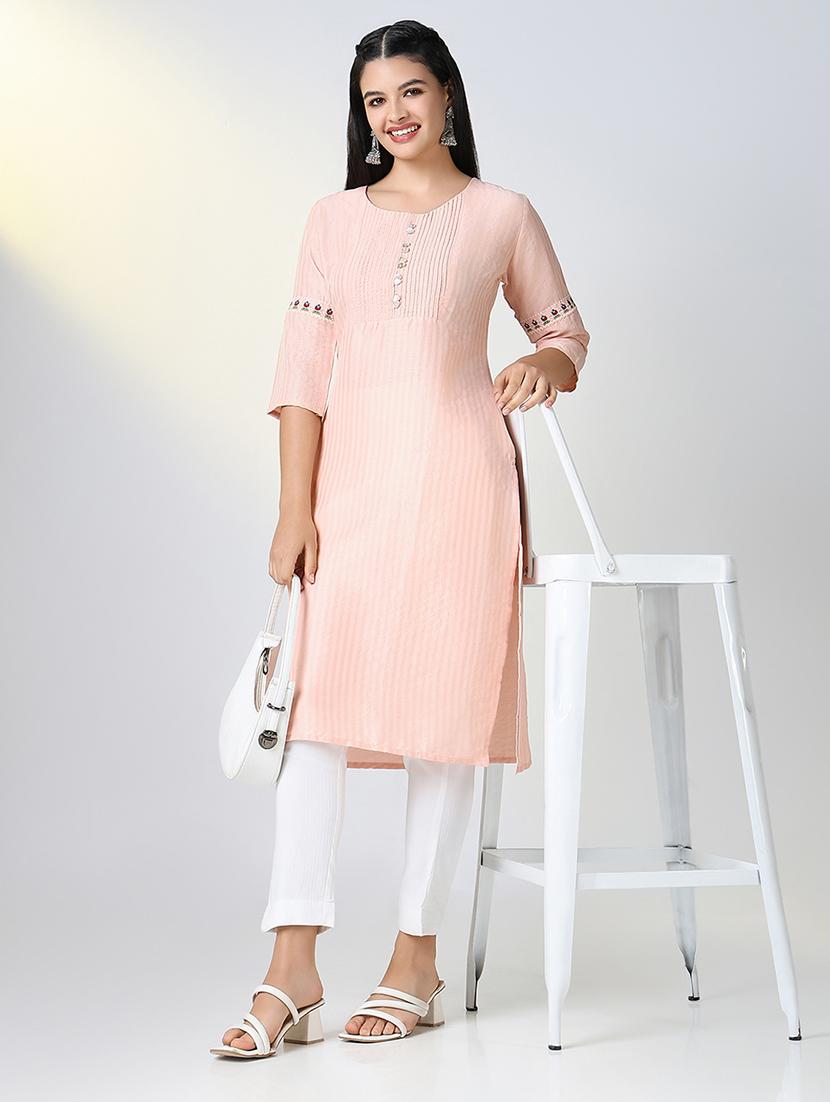 women solid tapered pant - 21720815 - Standard Image - 4