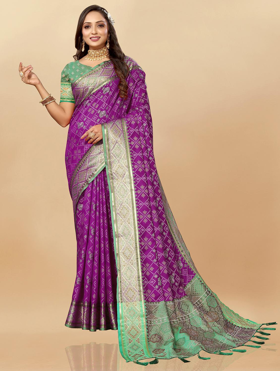 women self design banarasi silk saree with blouse - 21720832 - Standard Image - 1