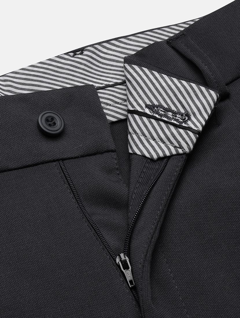 men mid rise solid pleated formal trouser - 21720905 - Standard Image - 6