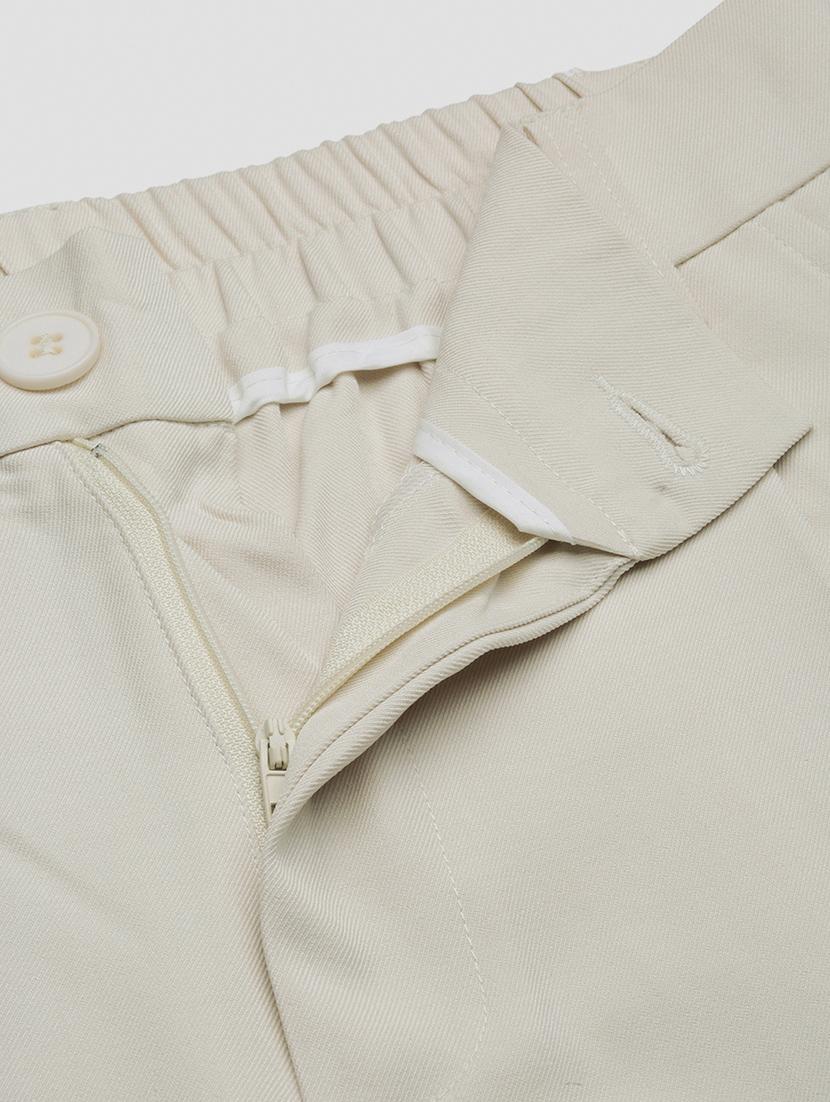 men mid rise solid pleated formal trouser - 21720912 - Standard Image - 6