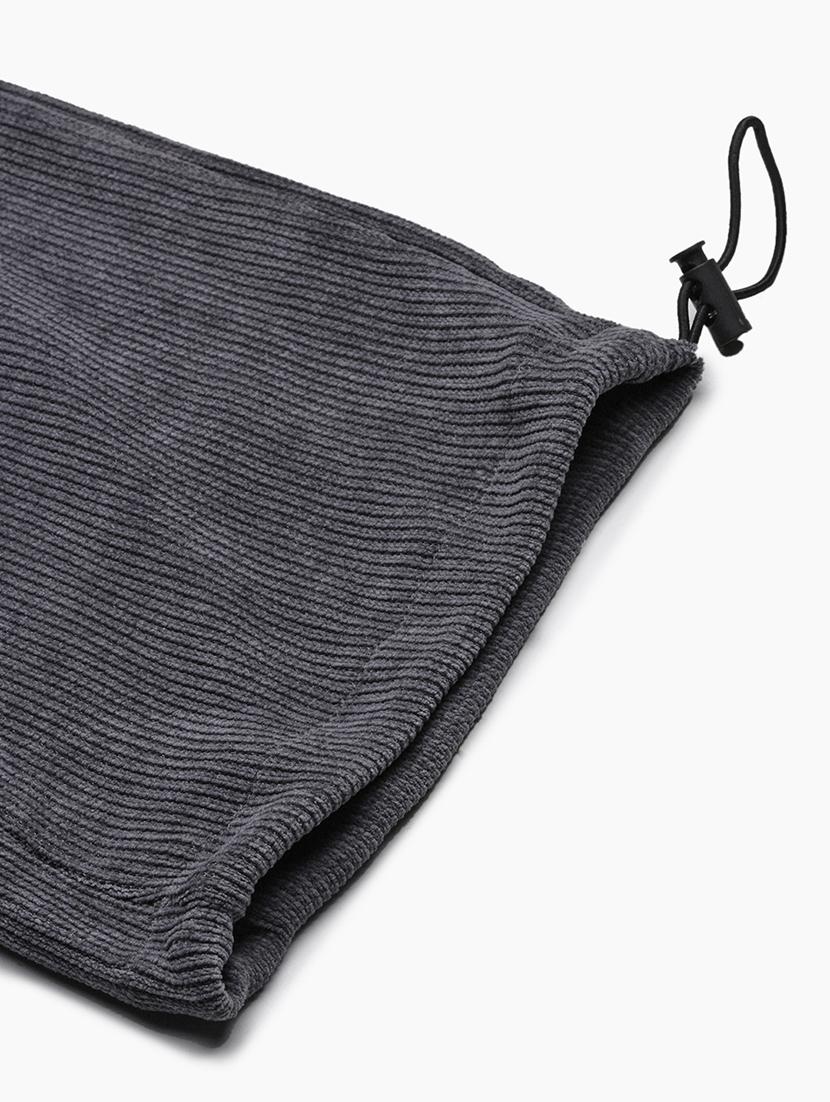 men low rise solid ankle length track pant - 21720919 - Standard Image - 6