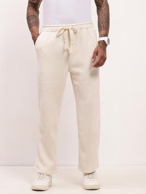 men mid rise solid ankle length track pant - 21720927 - Standard Image - 0