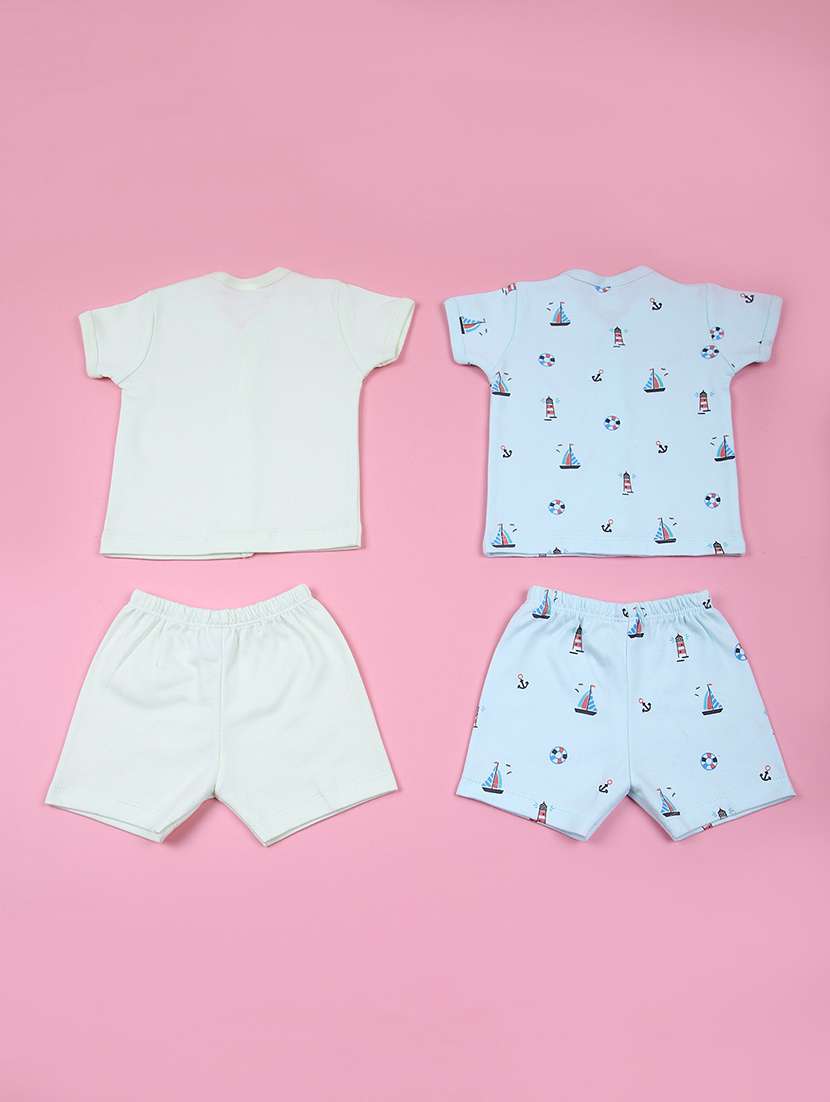 kids pack of 2 printed shorts set - 21721041 -  Standard Image - 1