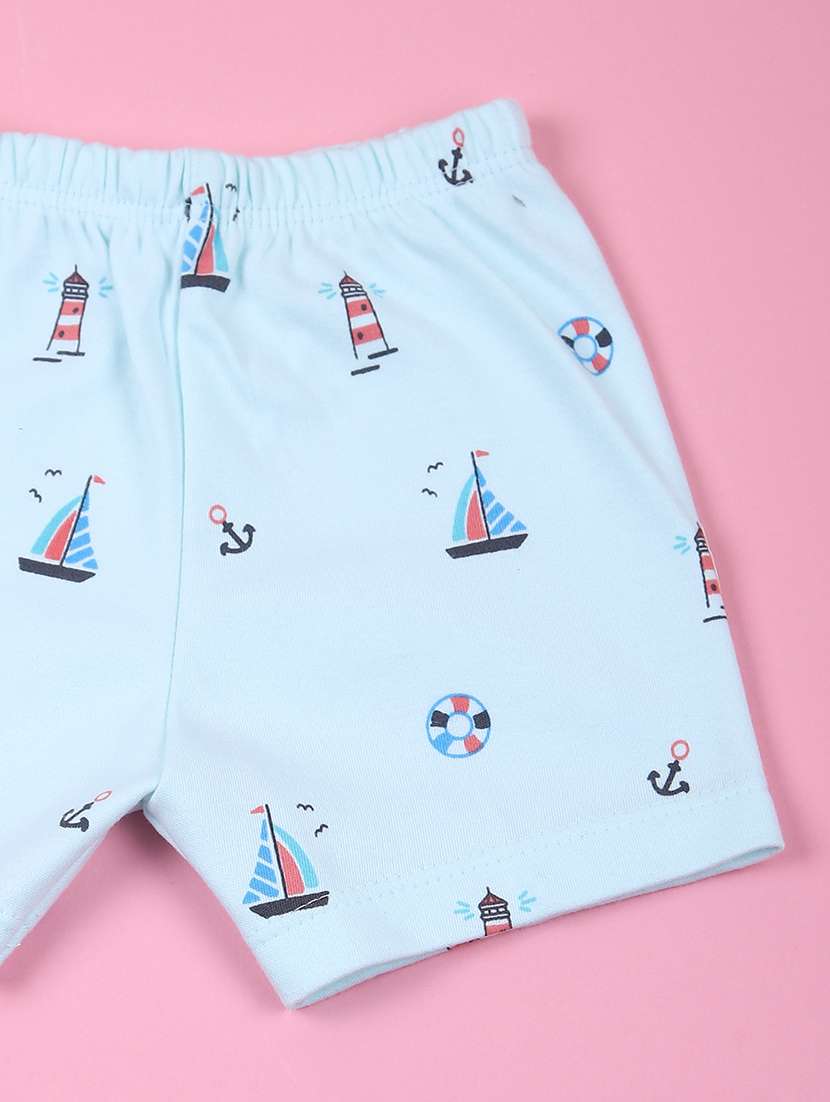 kids pack of 2 printed shorts set - 21721041 -  Standard Image - 4