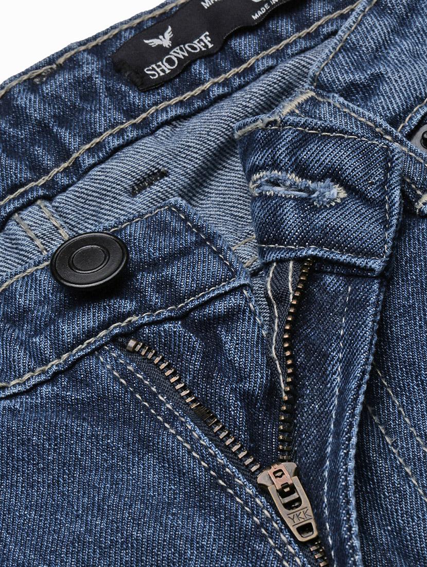men low rise distressed denim jeans - 21721354 - Standard Image - 6