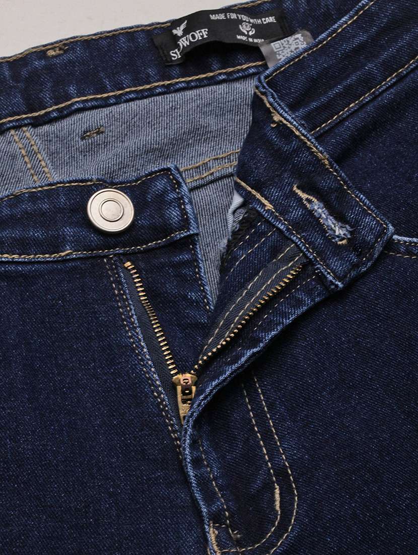 men low rise washed denim jeans - 21721373 -  Standard Image - 6