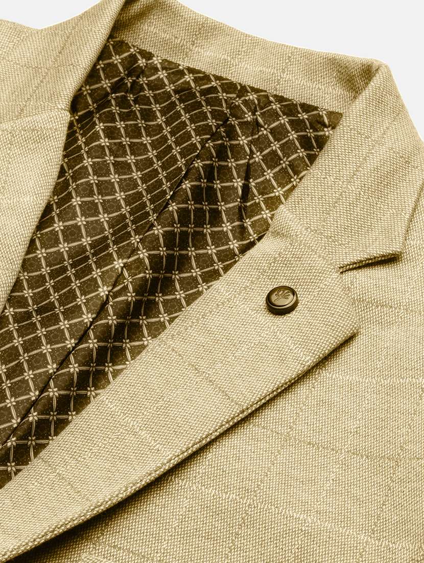 men's solid single-breasted blazer - 21721399 -  Standard Image - 6