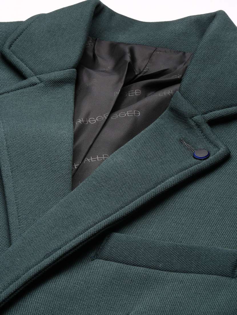 men's solid single-breasted blazer - 21721422 -  Standard Image - 6