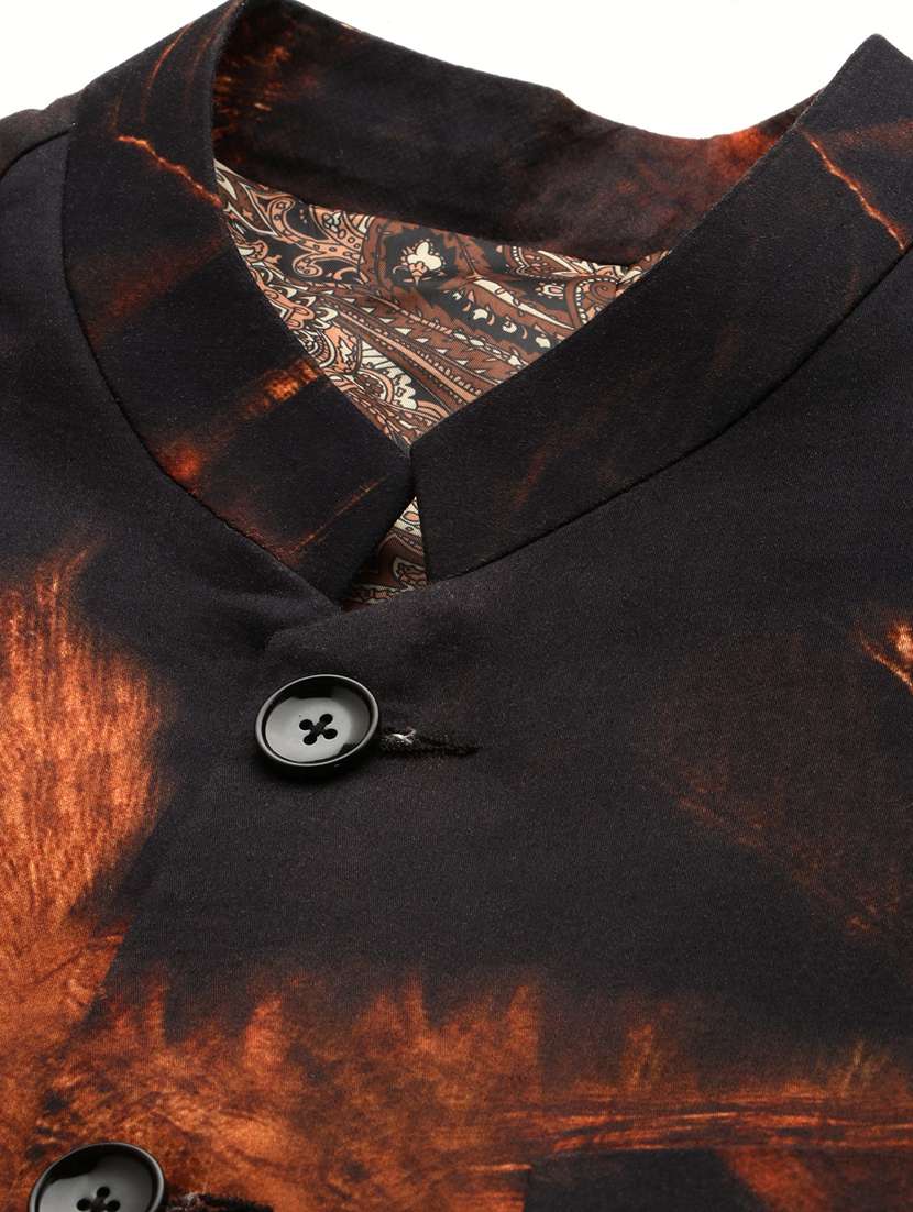 Men Printed Long Sleeve Bandhgalas Casual Blazer - 21721517 -  Standard Image - 6