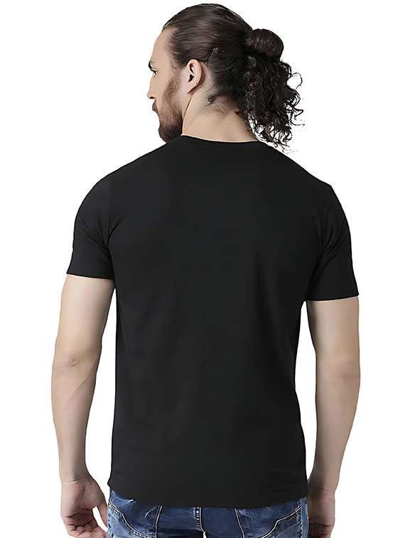 men front print short sleeve t-shirt - 21721551 -  Standard Image - 1