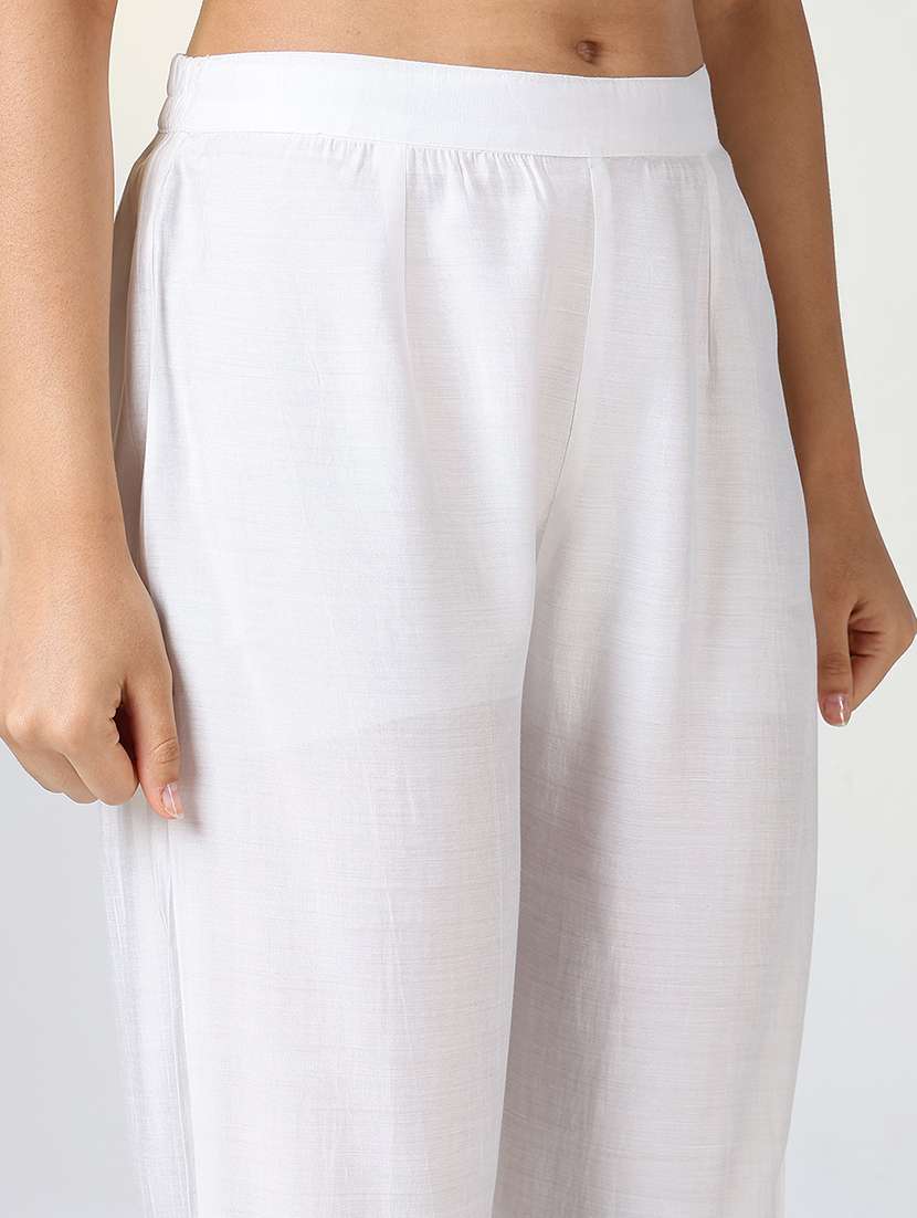 women embroidered top and trouser co-ord set - 21721660 -  Standard Image - 6