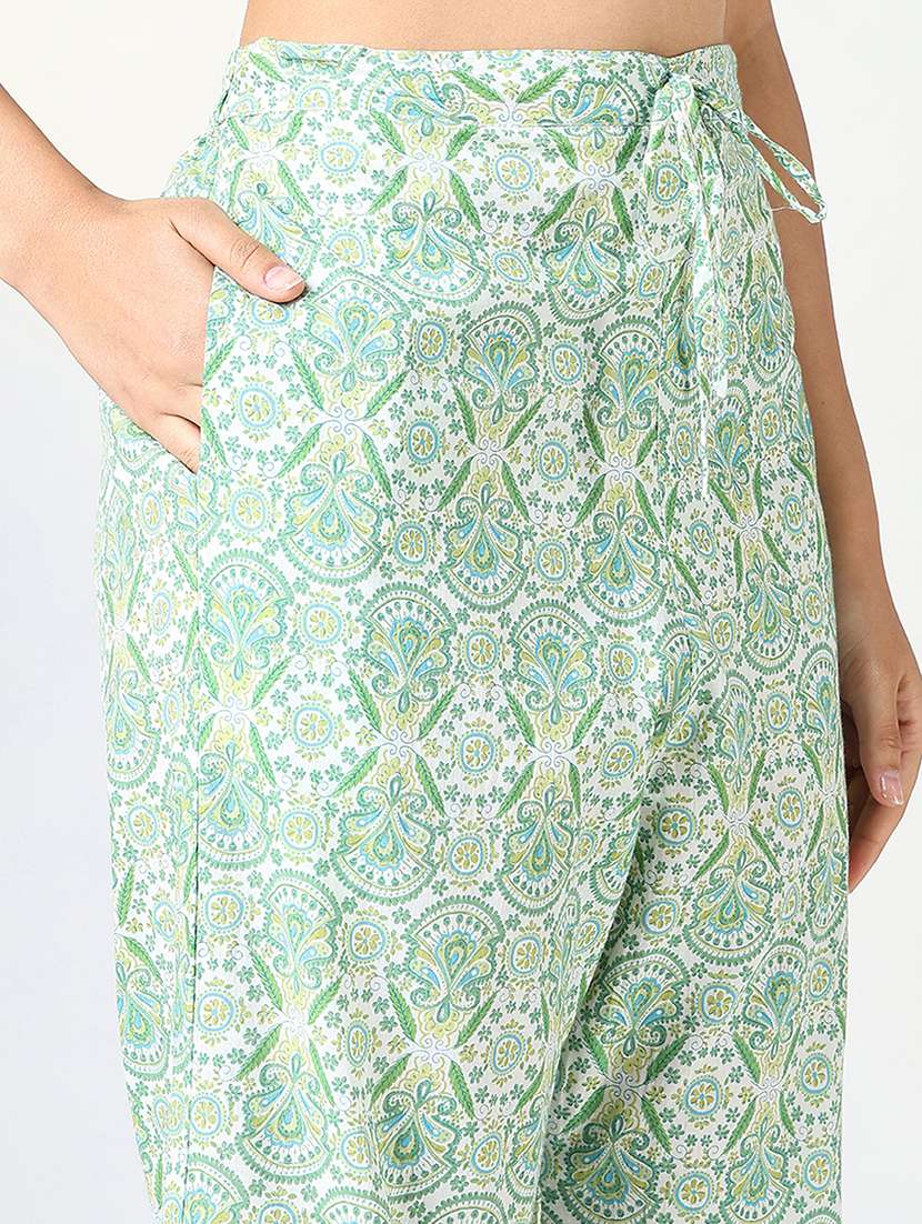 women printed kurta pant set with dupatta - 21721712 -  Standard Image - 6