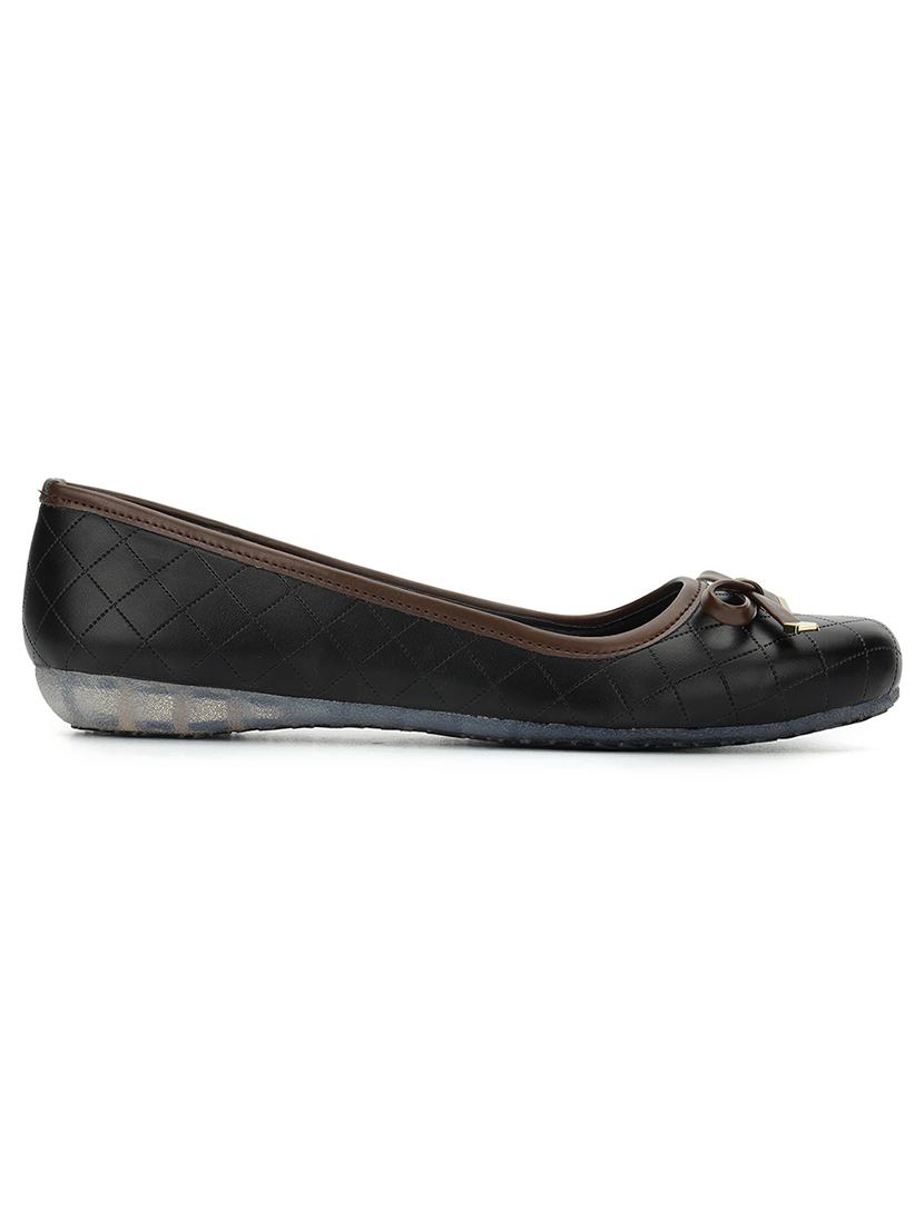 women black slip on ballerina - 21721759 -  Standard Image - 1