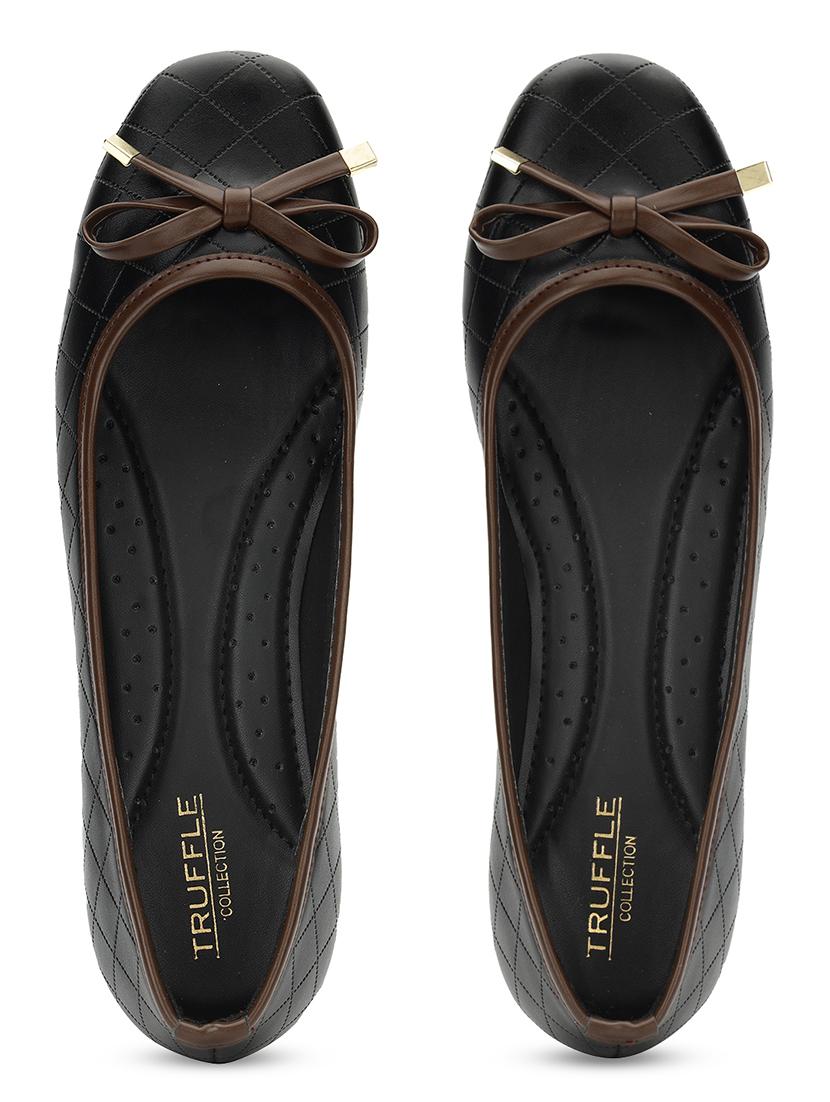 women black slip on ballerina - 21721759 - Standard Image - 4