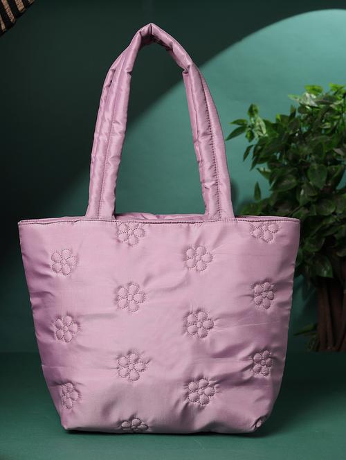 women purple solid quilted handbag - 21721930 -  Standard Image - 0