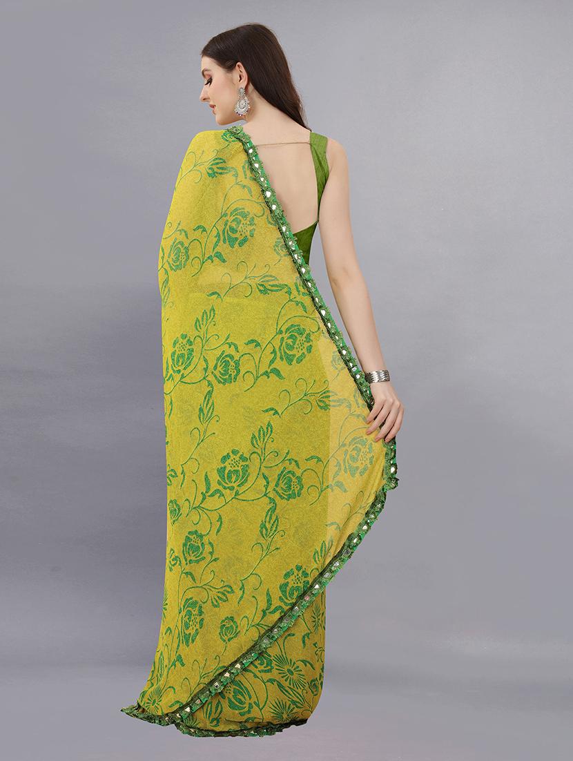 women printed casual wear saree with blouse - 21722256 - Standard Image - 1