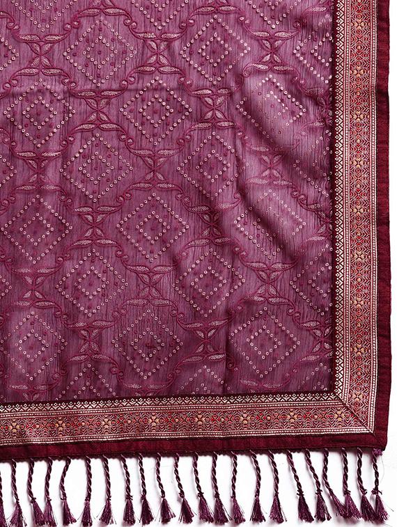 women printed casual wear saree with blouse - 21723314 - Standard Image - 4