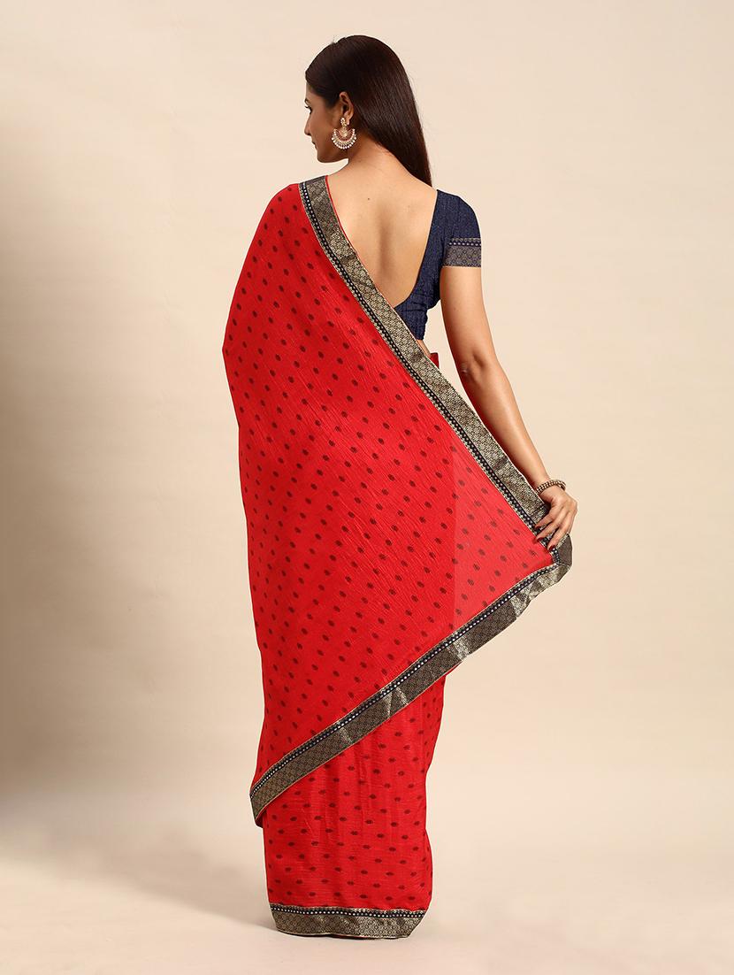 women self design bordered saree with blouse - 21723492 - Standard Image - 1