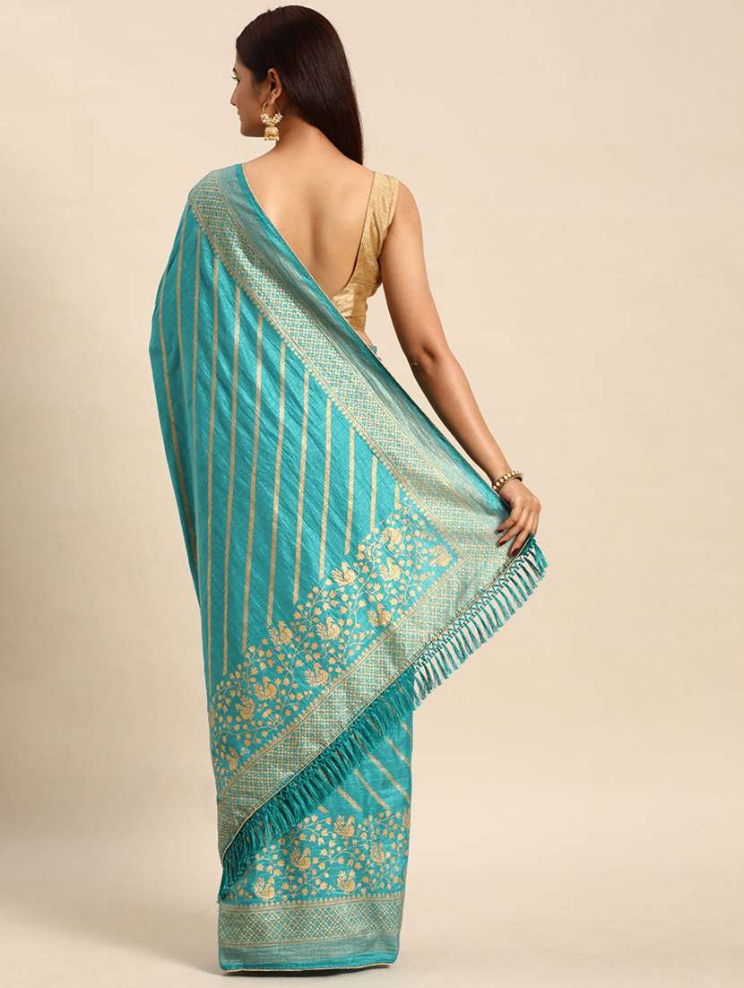 women self design banarasi saree with blouse - 21723538 -  Standard Image - 1