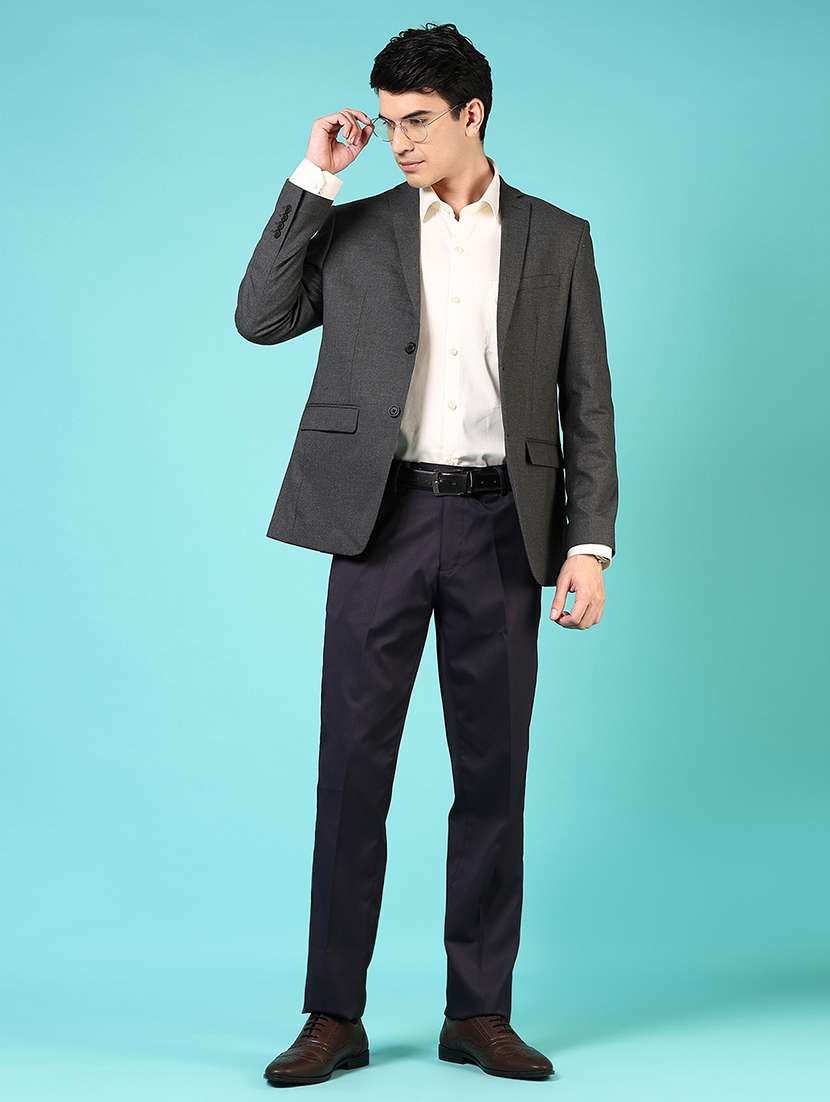 men long sleeves single breasted blazer - 21724077 -  Standard Image - 4