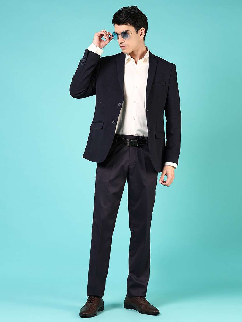 men long sleeves single breasted blazer - 21724078 - Standard Image - 4