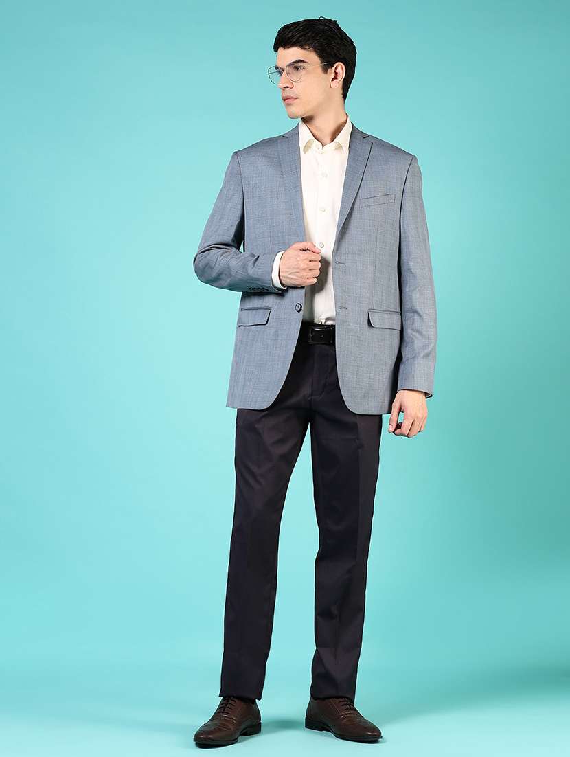 men long sleeves single breasted blazer - 21724079 - Standard Image - 4