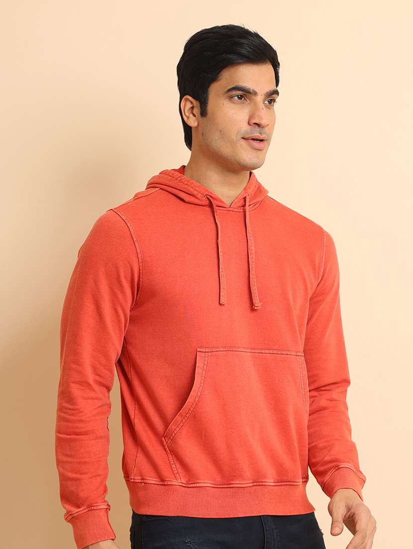 men long sleeves plain sweatshirt - 21724394 - Standard Image - 1