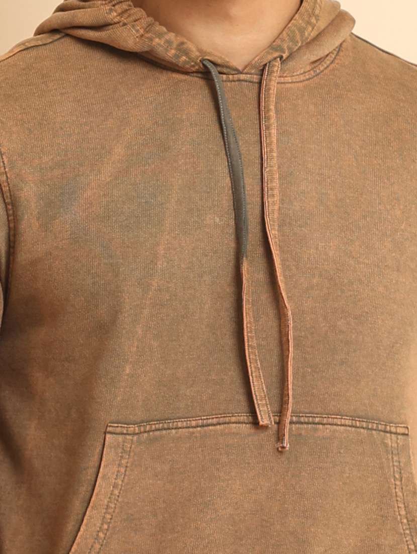 men long sleeves plain sweatshirt - 21724395 - Standard Image - 4