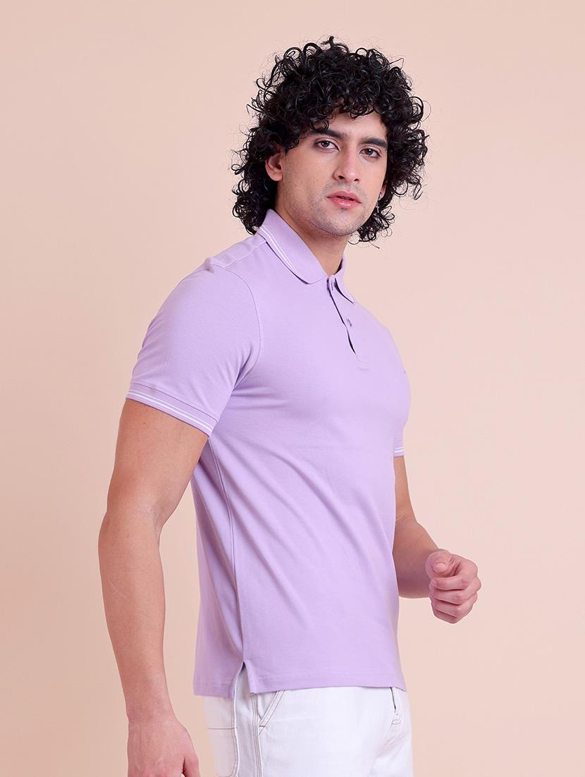 men short sleeves plain polo t-shirt - 21724484 - Standard Image - 1