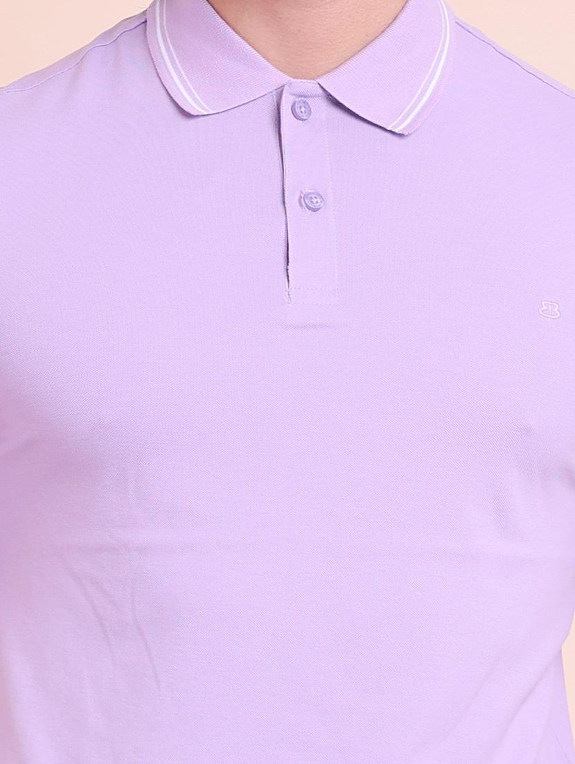 men short sleeves plain polo t-shirt - 21724484 - Standard Image - 4