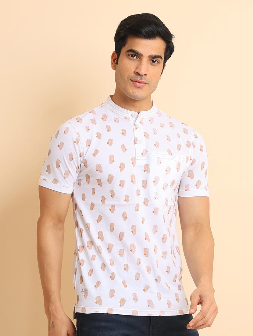 men short sleeves printed t-shirt - 21724563 - Standard Image - 1