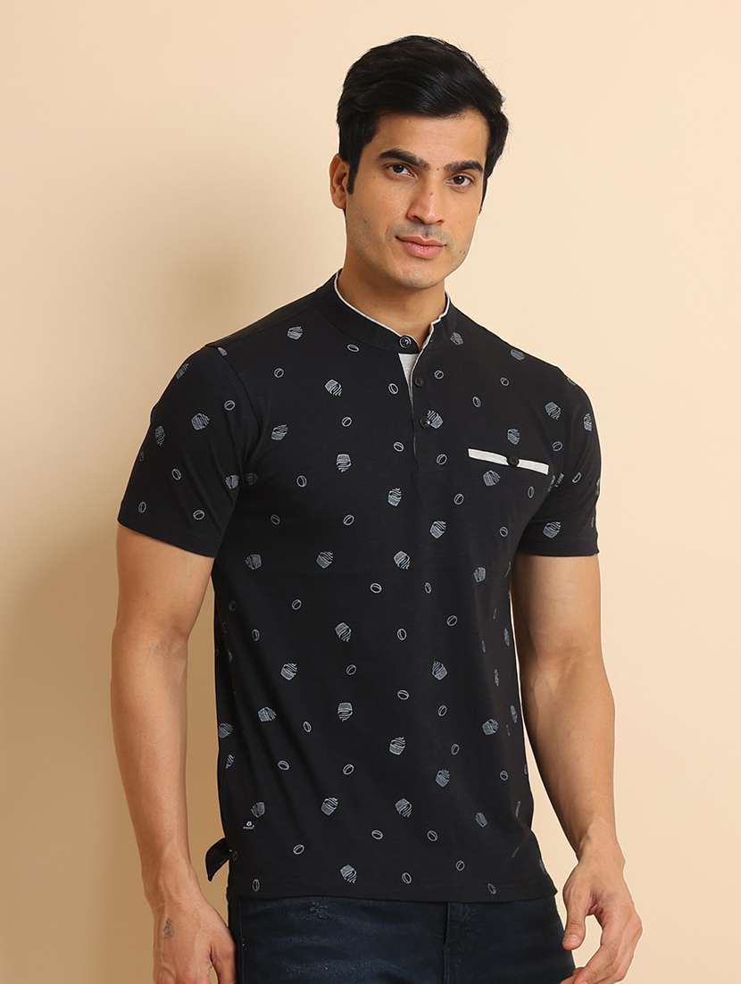 men short sleeves printed t-shirt - 21724595 -  Standard Image - 1