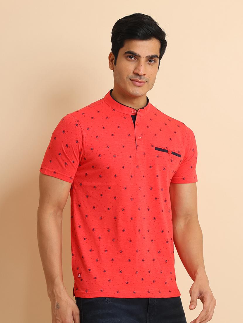 men short sleeves printed t-shirt - 21724598 - Standard Image - 1
