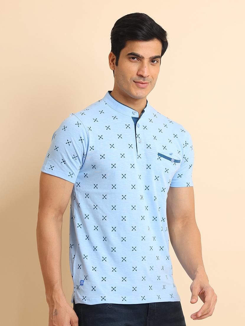 men short sleeves printed t-shirt - 21724599 -  Standard Image - 1