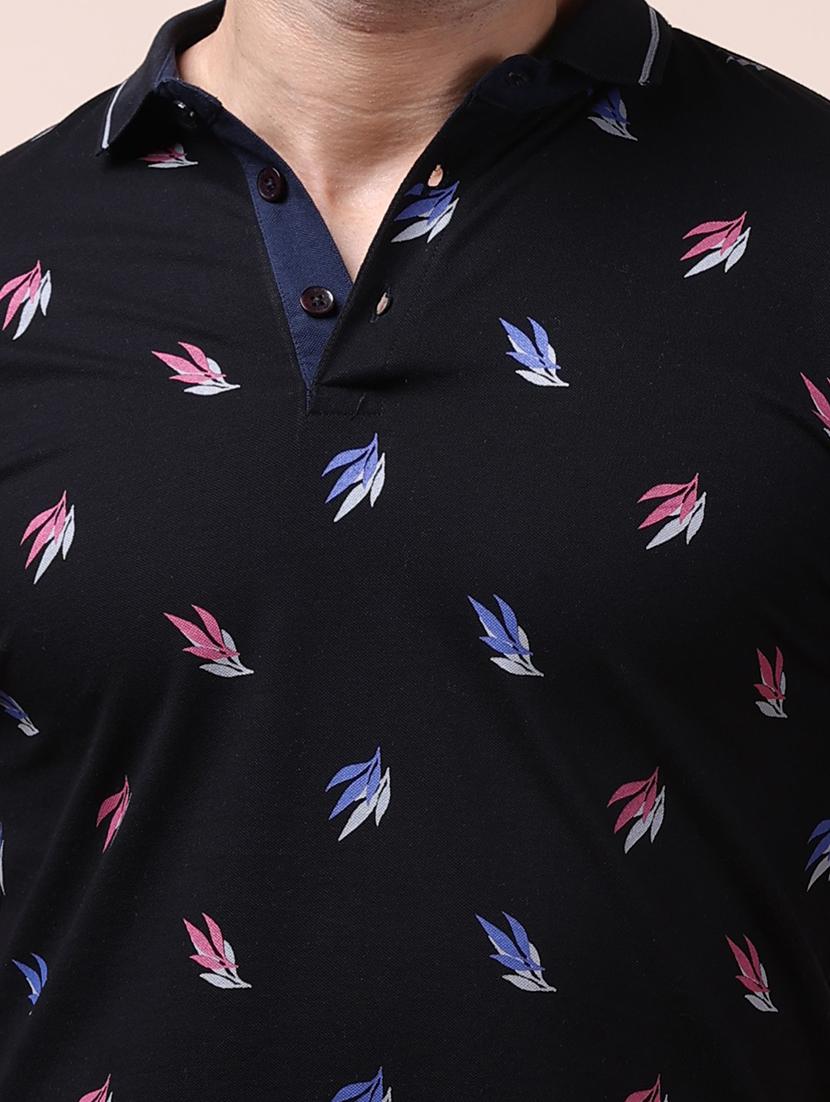 men short sleeves printed polo t-shirt - 21724640 - Standard Image - 4