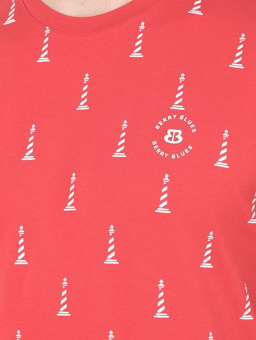 men short sleeves printed t-shirt - 21724657 - Standard Image - 4