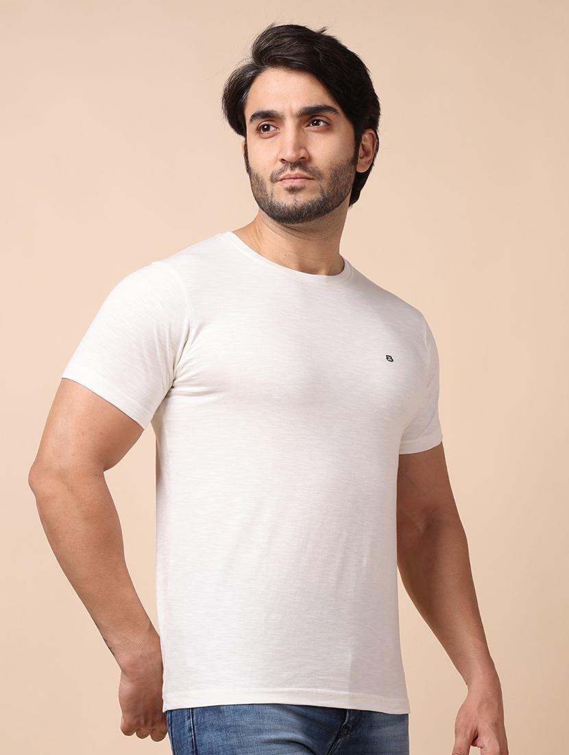 men short sleeves plain t-shirt - 21724732 -  Standard Image - 1
