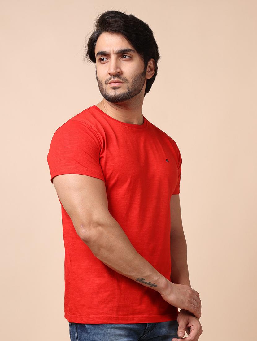 men short sleeves plain t-shirt - 21724734 - Standard Image - 1
