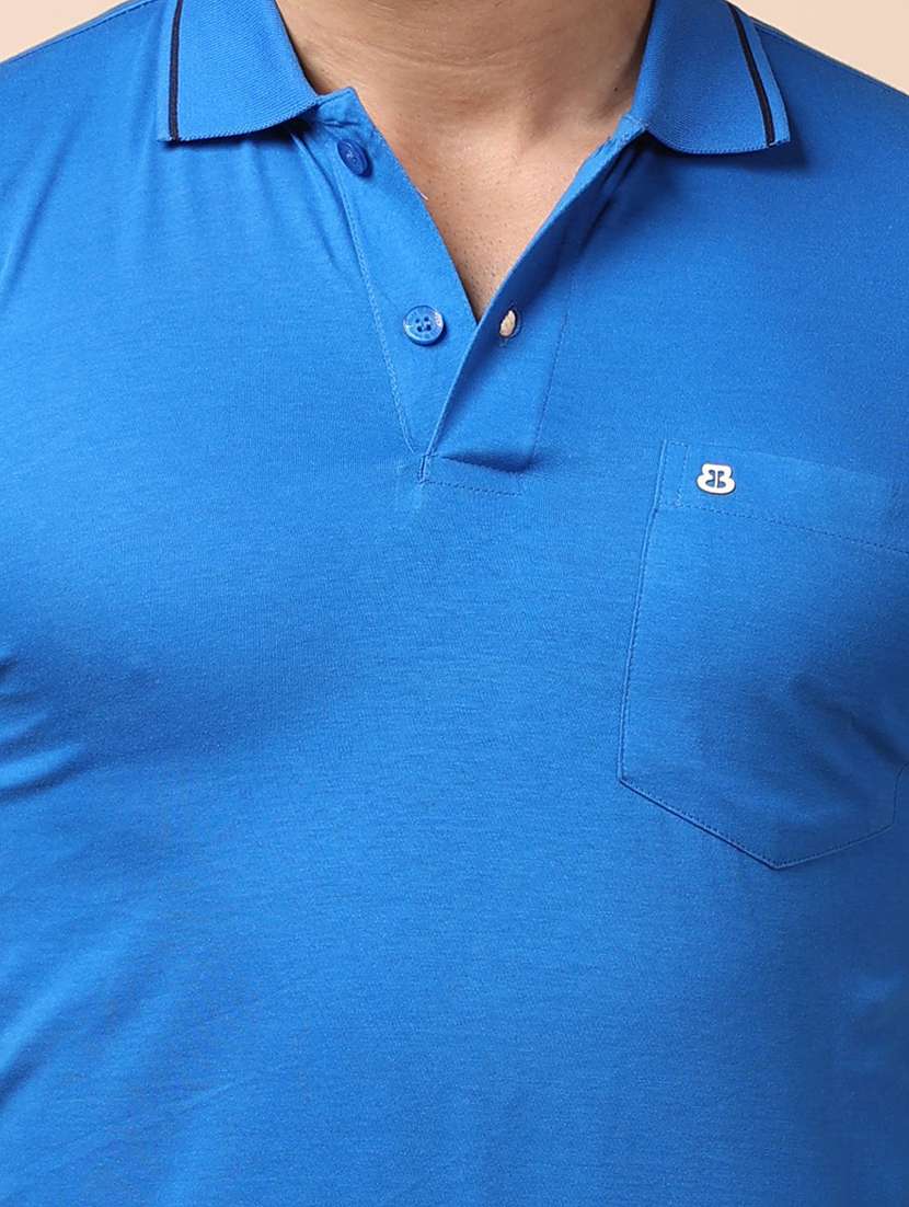 men short sleeves plain polo t-shirt - 21724755 -  Standard Image - 4