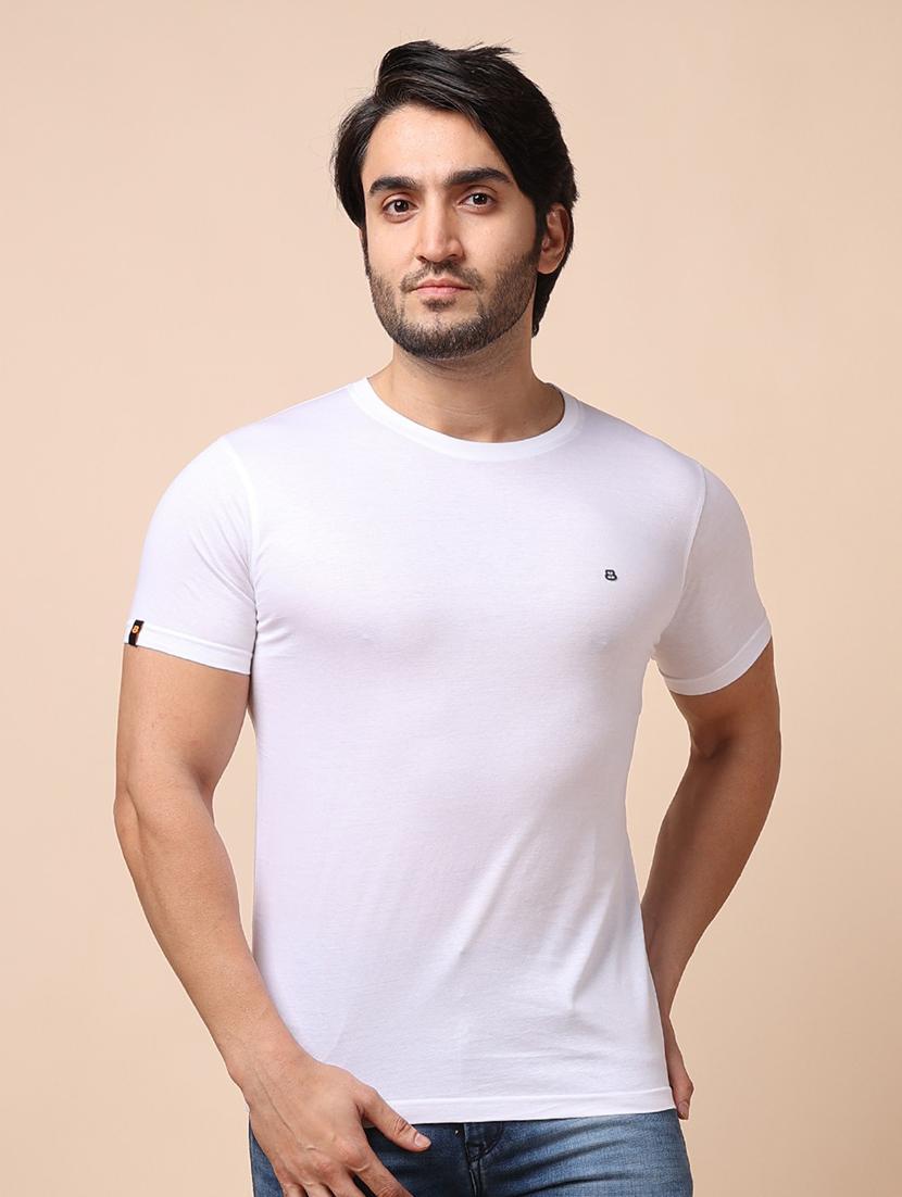 men short sleeves plain t-shirt - 21724762 - Zoom Image - 0