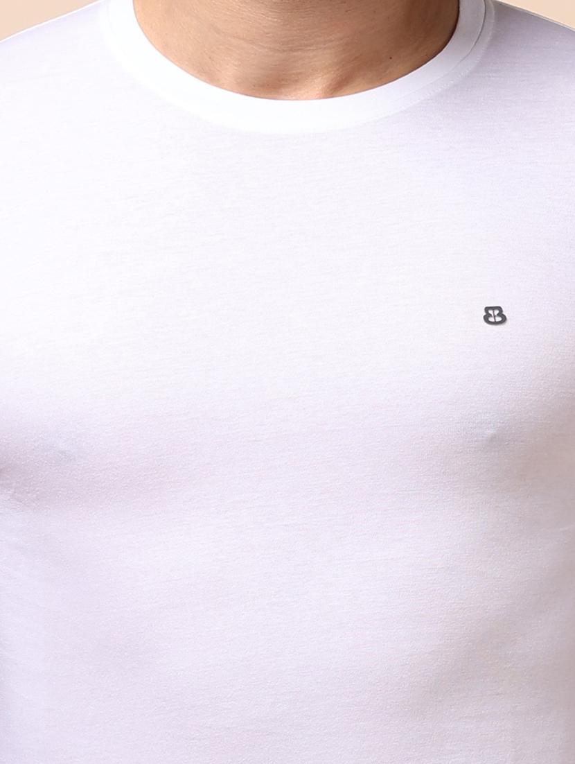 men short sleeves plain t-shirt - 21724762 - Standard Image - 4