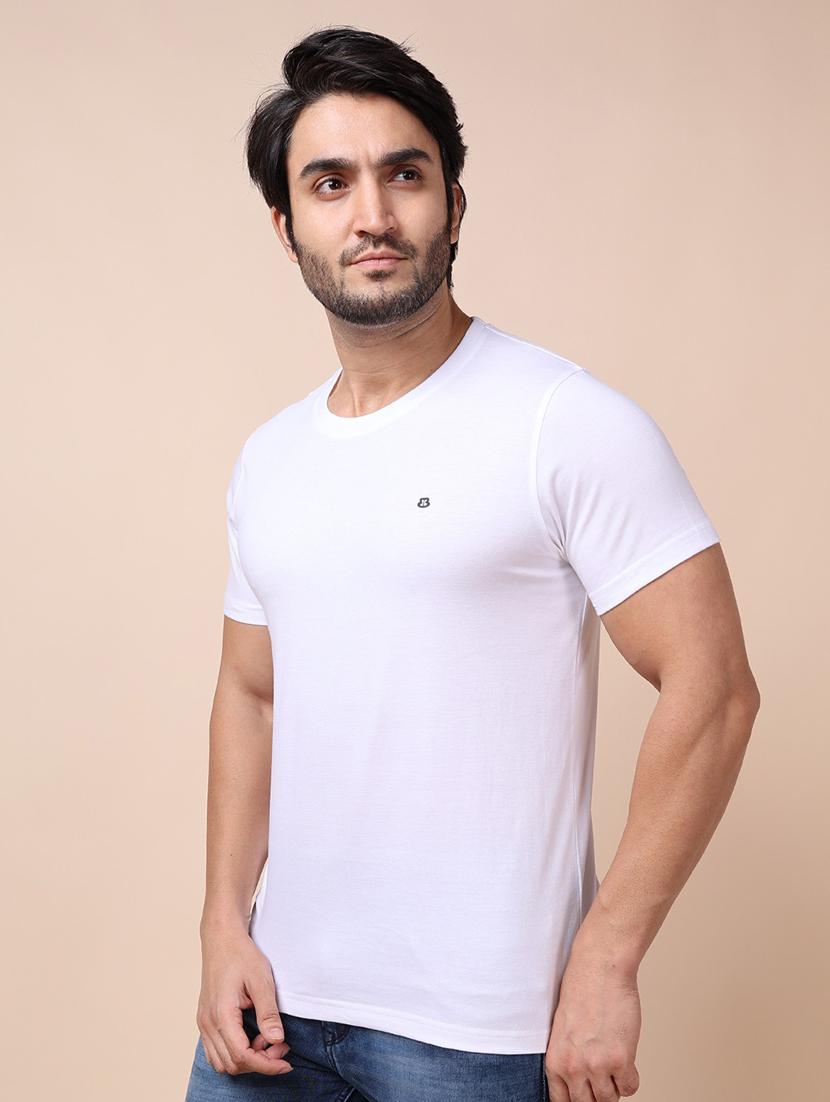 men solid short sleeves t-shirt - 21724853 - Standard Image - 1