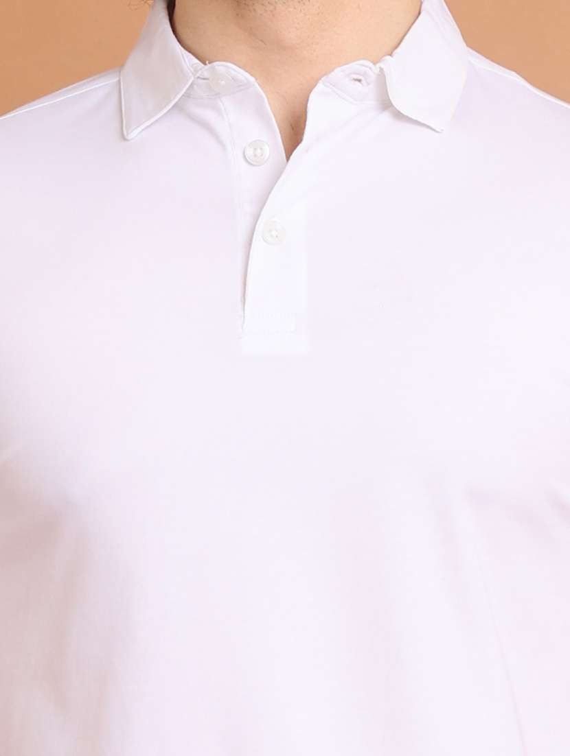 men short sleeves plain polo t-shirt - 21724898 -  Standard Image - 4