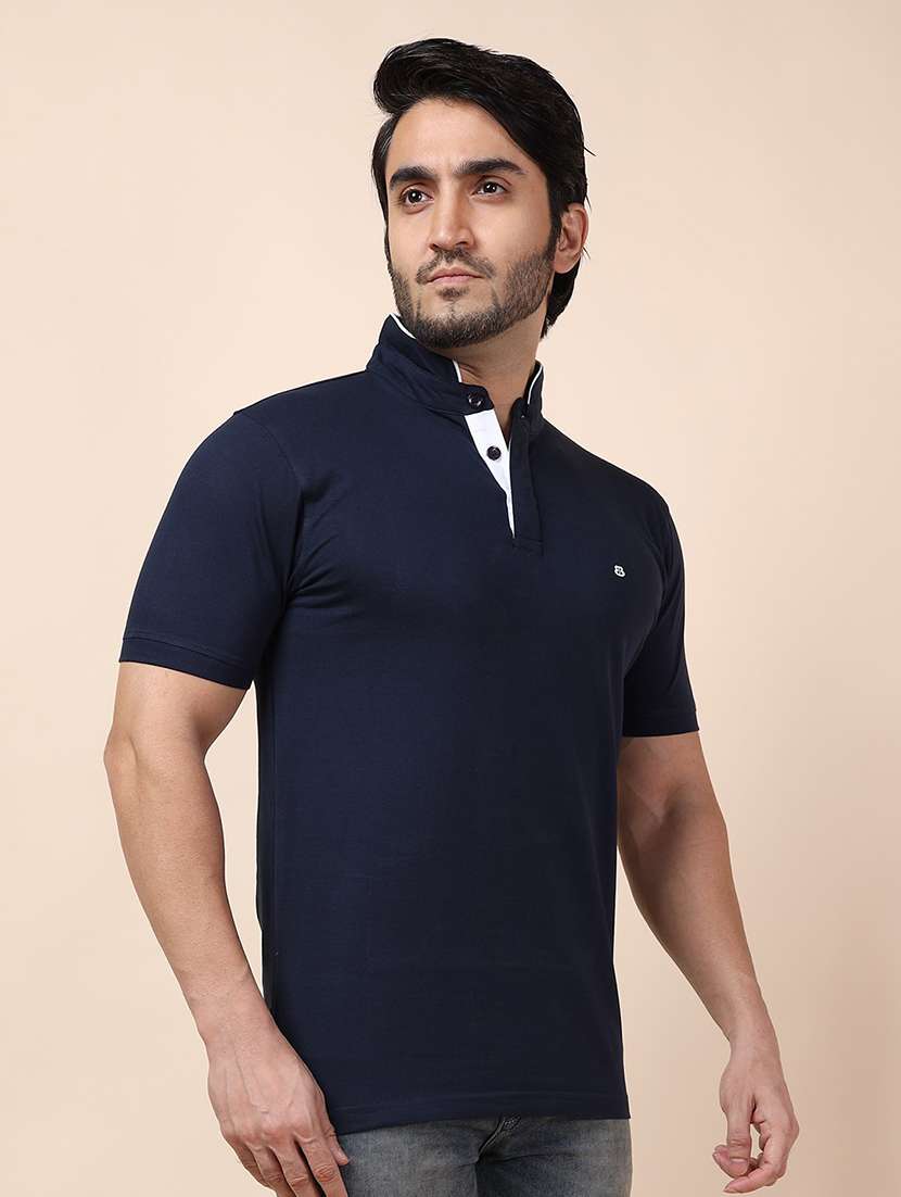 men short sleeves plain t-shirt - 21724961 - Standard Image - 1